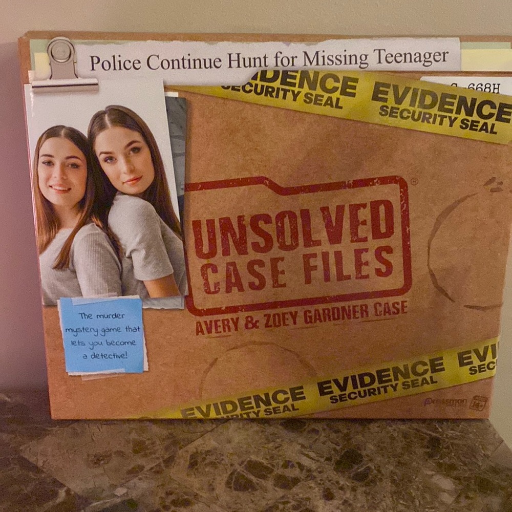 Unsolved case files